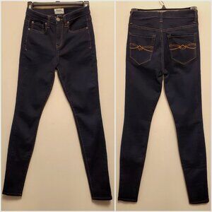 Mudd Jegging Fit Slim Stretch Dark Blue High-Rise Skinny Jeans - (1 Juniors)